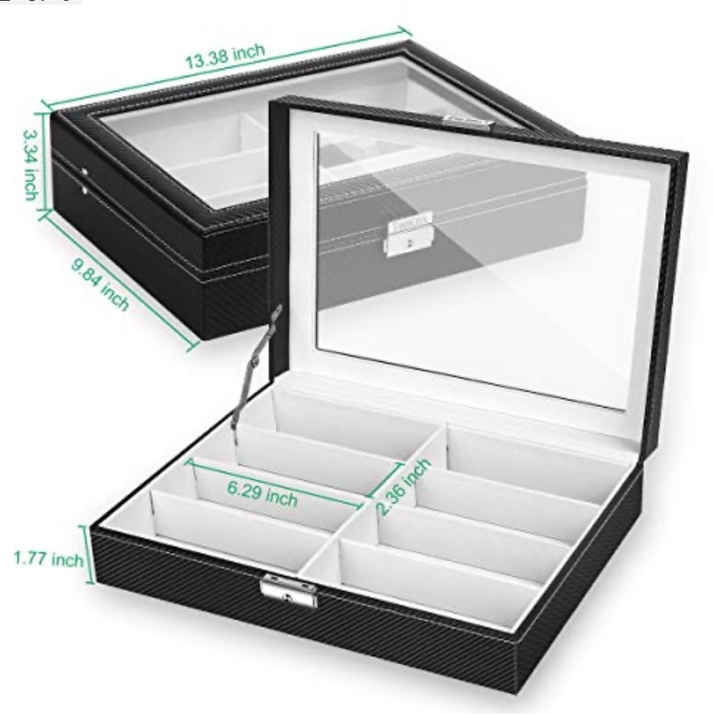 Tomcare NWOT Black Glasses Storage Box